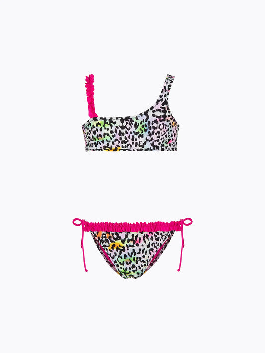 Girl's Bikini F**K One shoulder top with Slip Adjustable Fantasy SG0712-X97