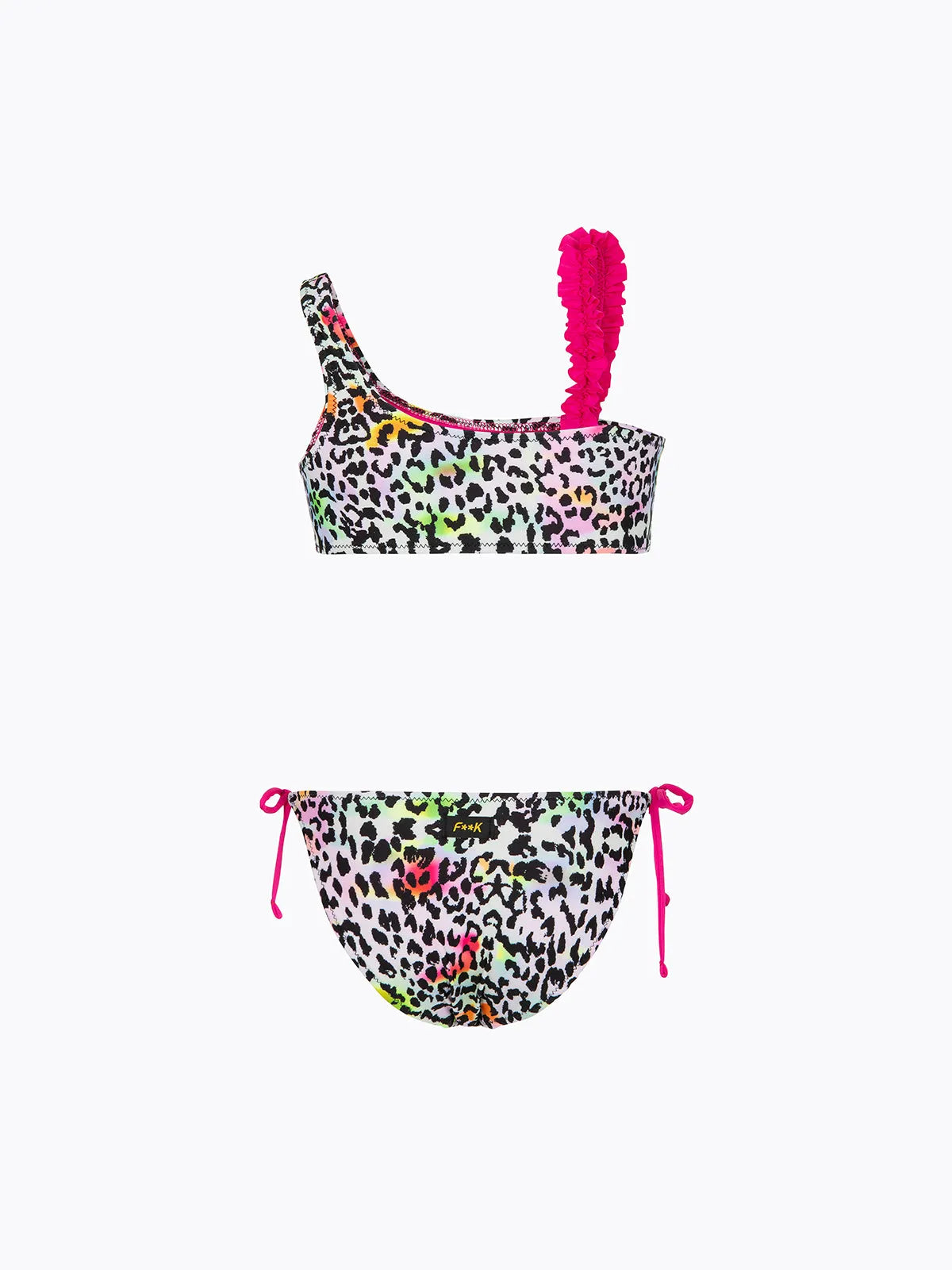 Girl's Bikini F**K One shoulder top with Slip Adjustable Fantasy SG0712-X97