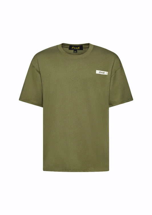 Child T-Shirt F**K Military Green SJ6002-MG