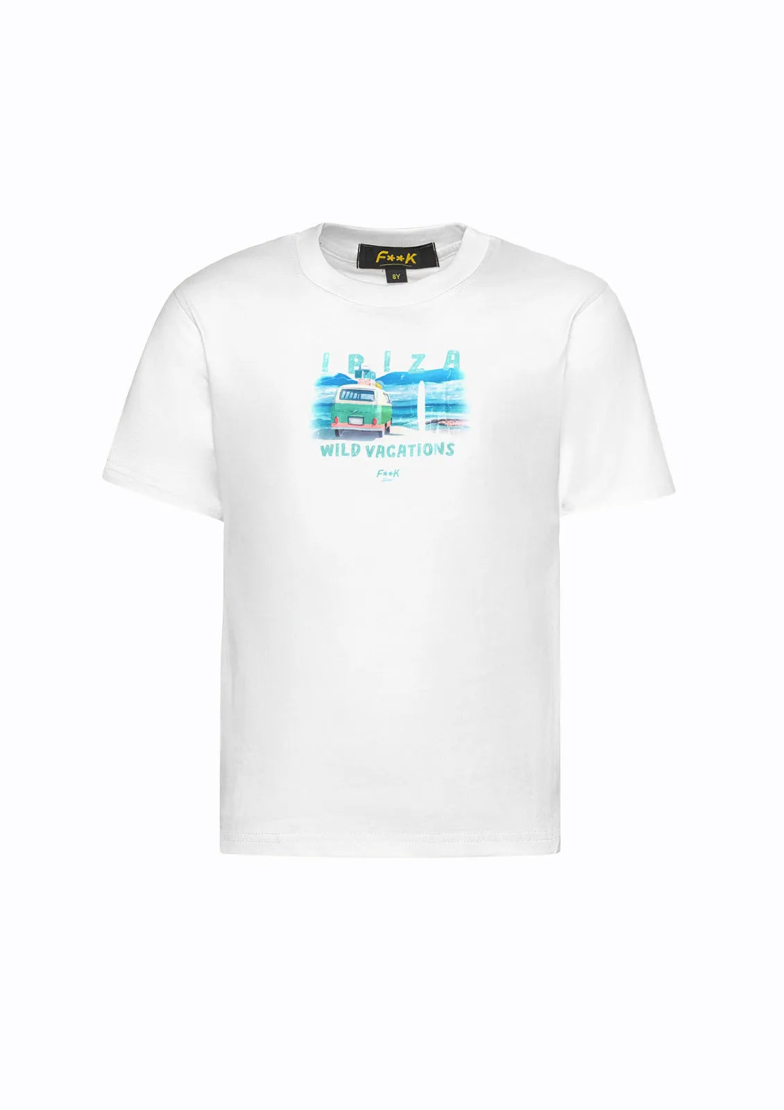 Child T-Shirt F**K White SJ6008-WH
