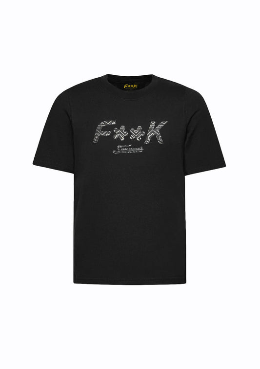 Child T-Shirt F**K Black SJ6011-BK
