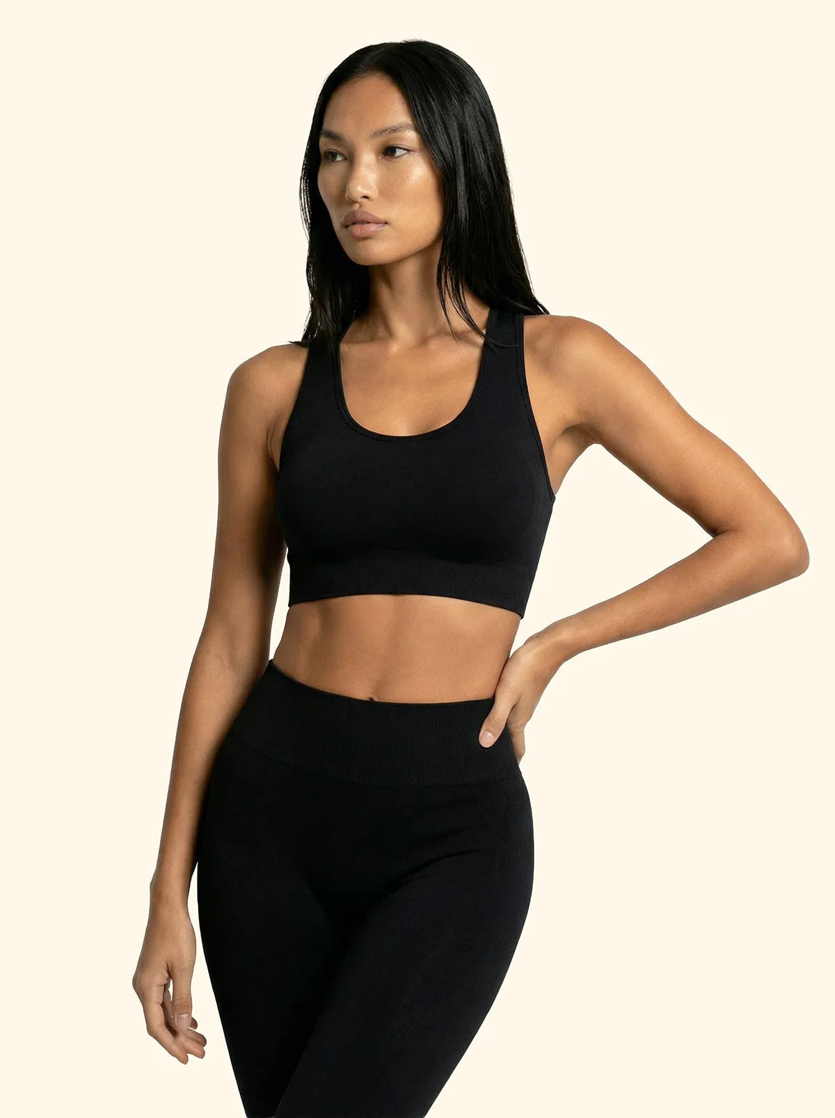 Seamless Top F**K Black 01SM01-BK