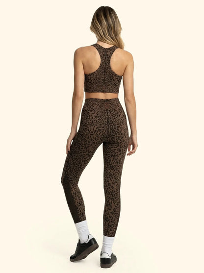 Seamless Leggings F**K Leopard 12SM03-MC