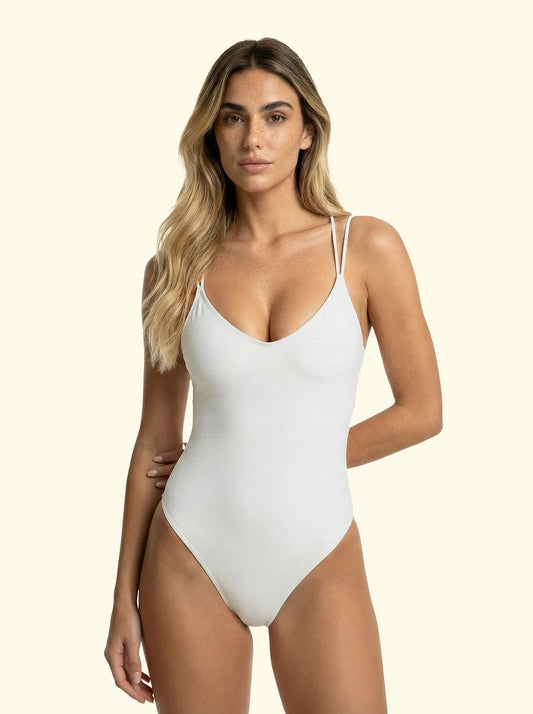 Women's Monokini F**K White SW1808-WH
