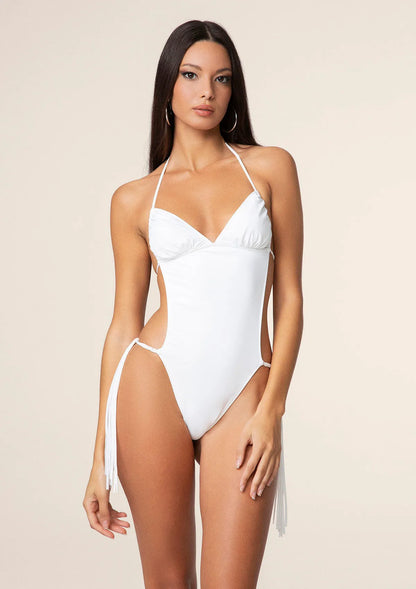 Monokini Woman F**K White 0302-WH