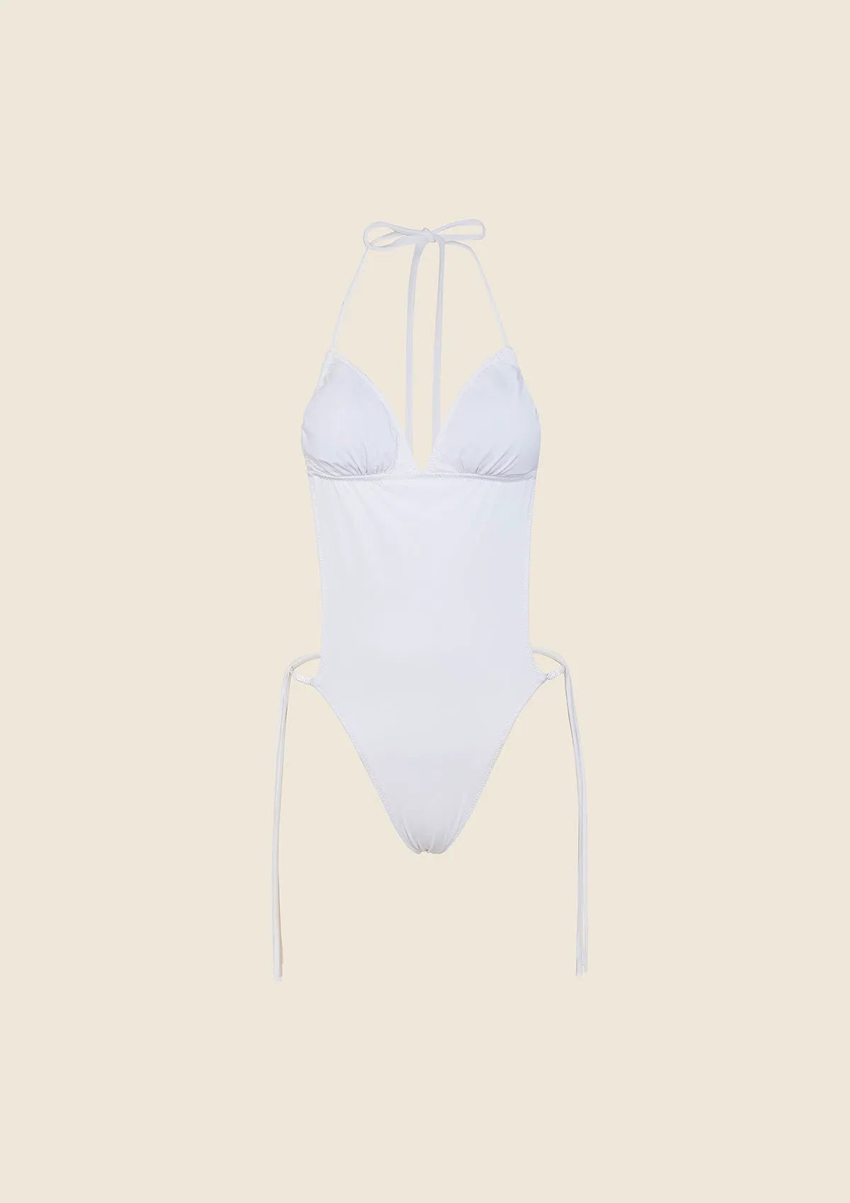 Monokini Woman F**K White 0302-WH