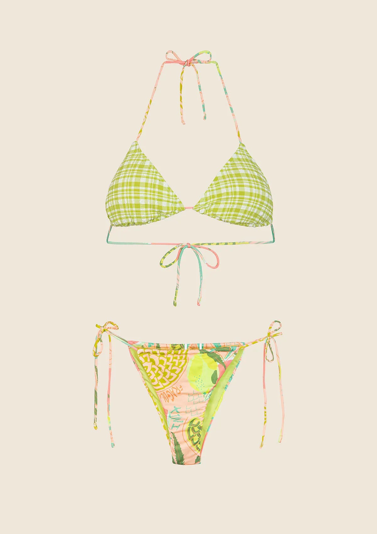 Woman bikini F**K Triangle with Slip Brazilian adjustable fantasy 0610-X12