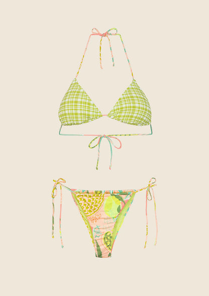 Woman bikini F**K Triangle with Slip Brazilian adjustable fantasy 0610-X12