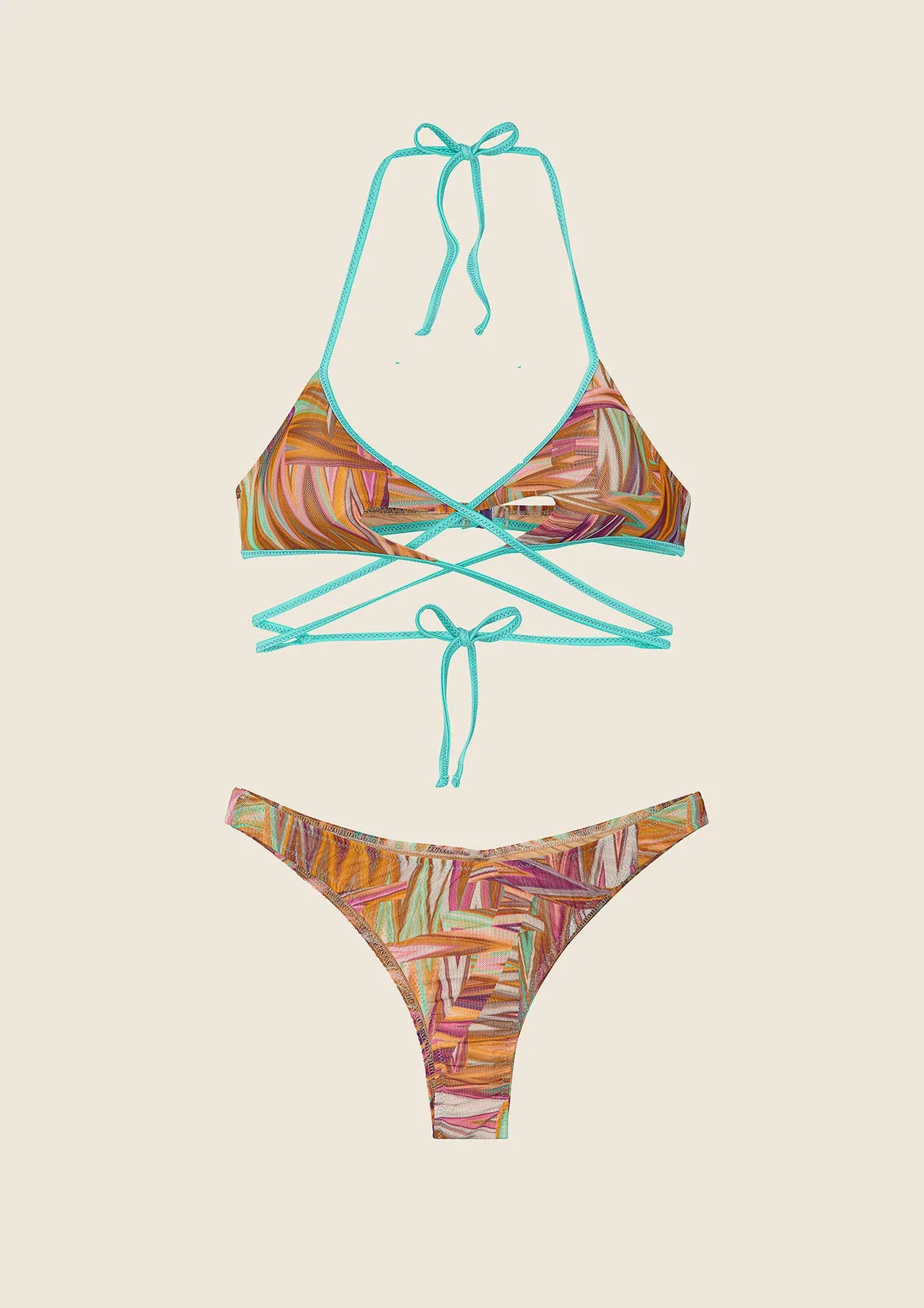 Woman bikini F**K Triangle with Slip Fixed American Fantasy 0900-X07