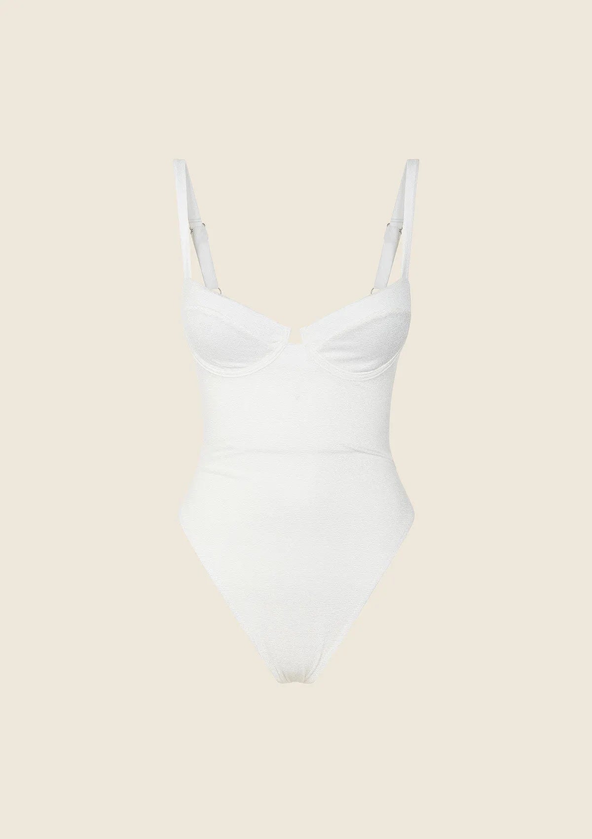 Monokini Woman with Ferretto F**K White 1146-WH