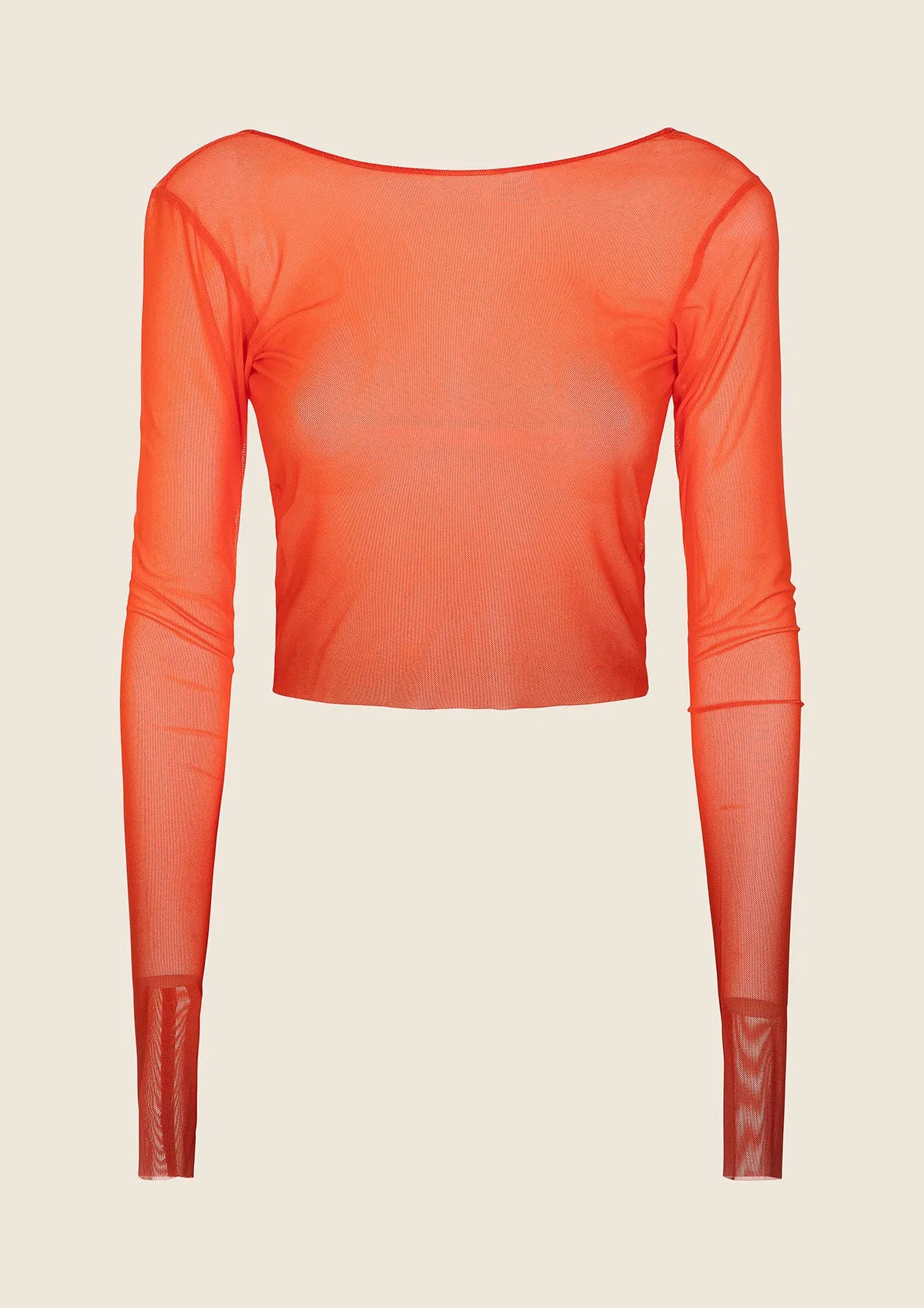 CROP Top Sleeen Long Woman F**K Degradè 1156-X45
