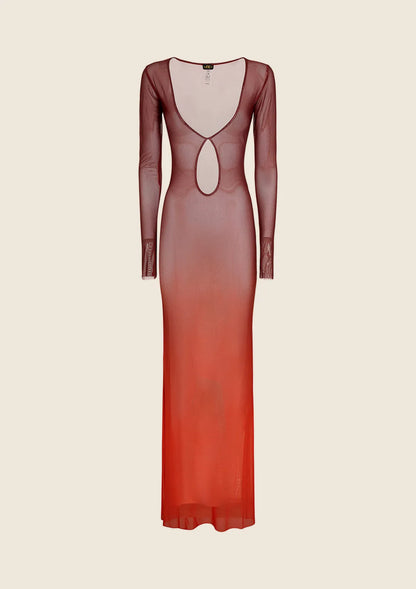 Long woman dress F**K Degradè 1162-X45