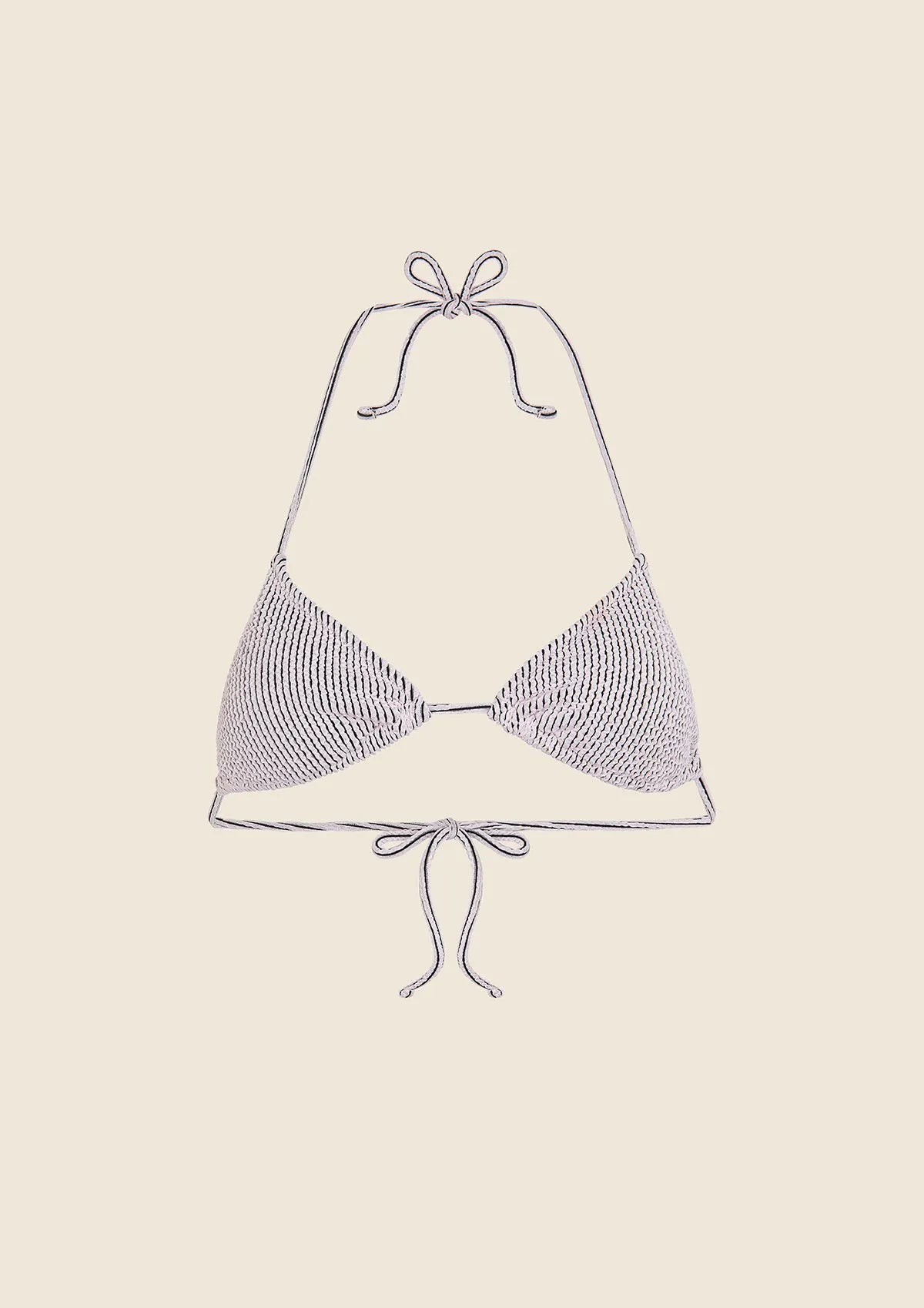 Woman adjustable triangle F**K Rosa 1205-PK