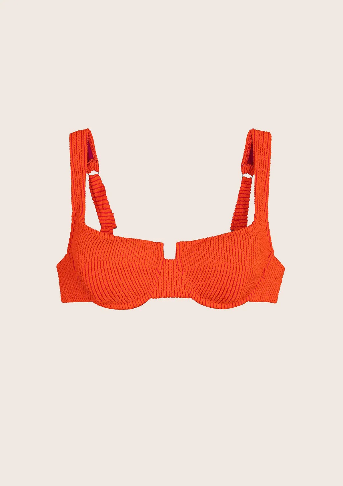 Bra With Ferretto Donna F**K Fluo Coral 1207-FC