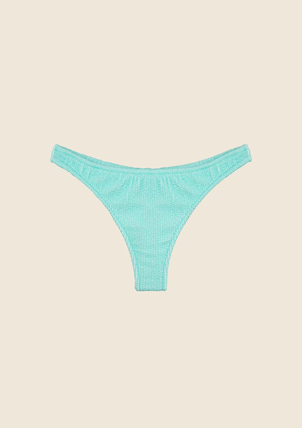 Women's thong F**K Water green 1229-AQ