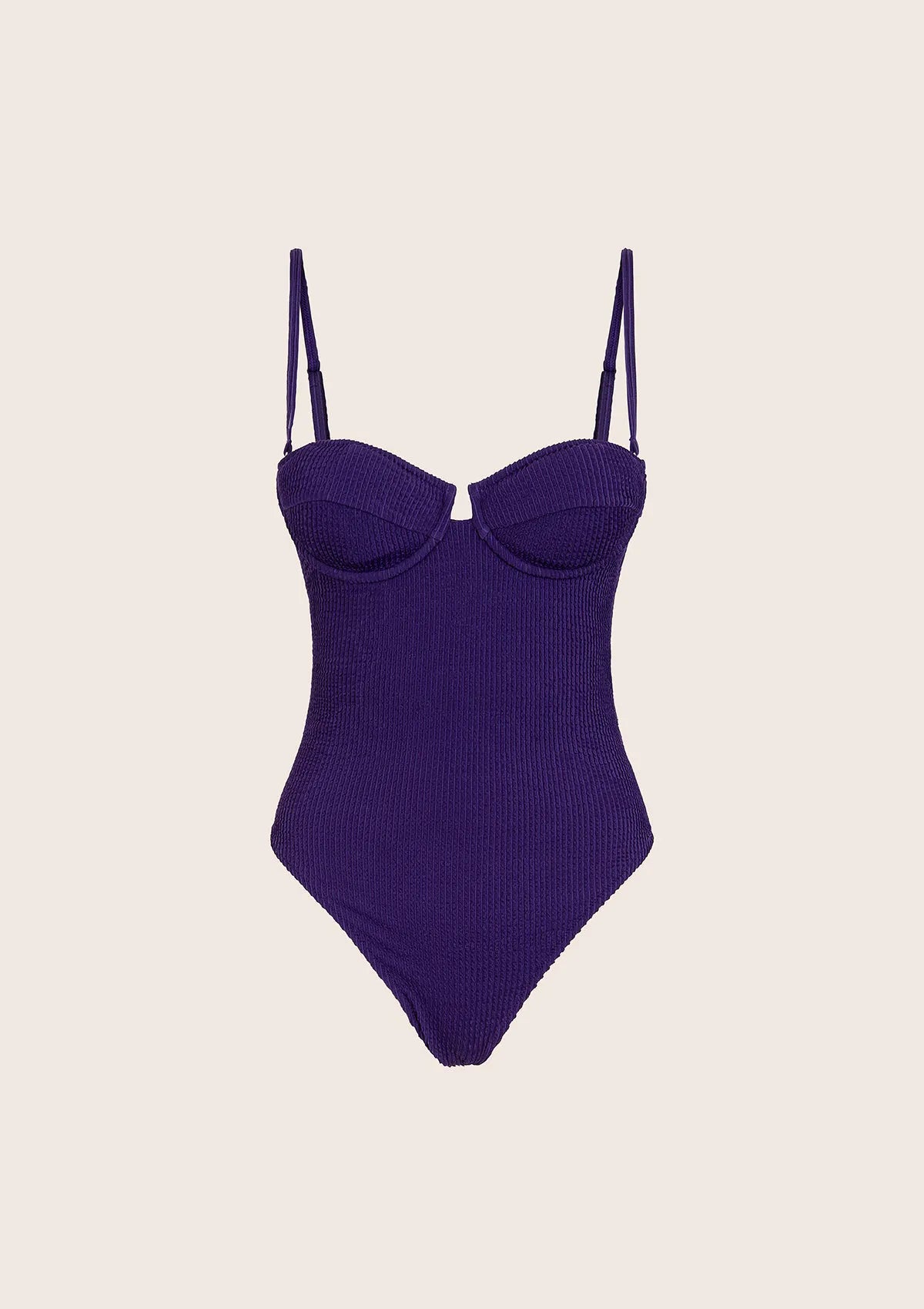 Monokini with women's ferretto F**K Viola 1240-PR