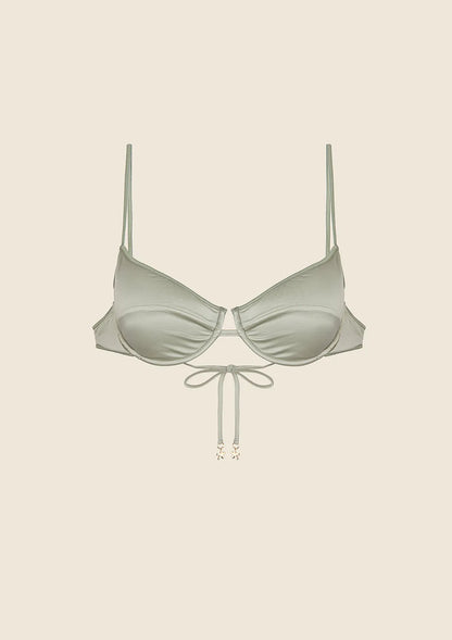 Bra With Ferretto Donna F**K Green 1300-LN