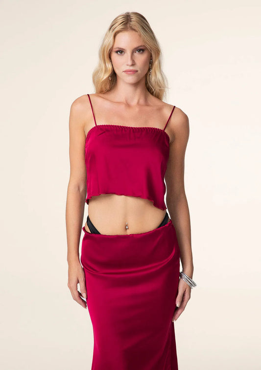 Woman top-bitch F**K Bordeaux 1370-BD