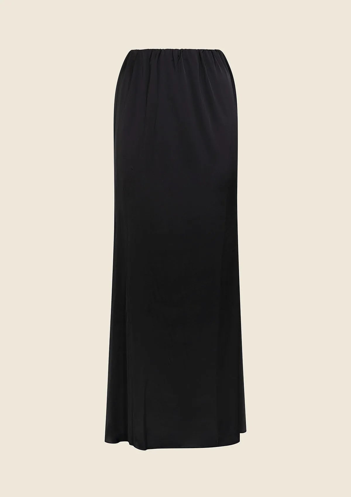 Long Woman skirt F**K Black 1373-BK