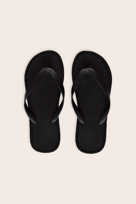 Woman flip flop F**K Black A115-BK