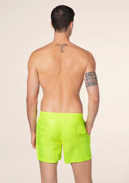 Shorts man F**K Fluo yellow m01bu02-fy