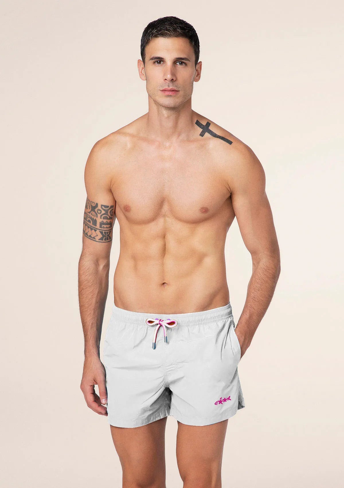 Shorts man F**K White m01bu05-wh