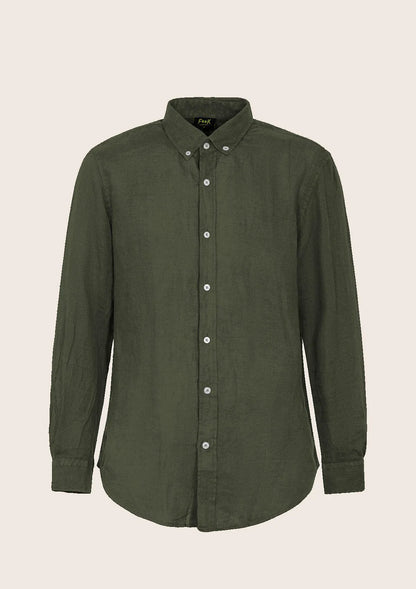 Men's shirt F**K Military green M01CL40-MG