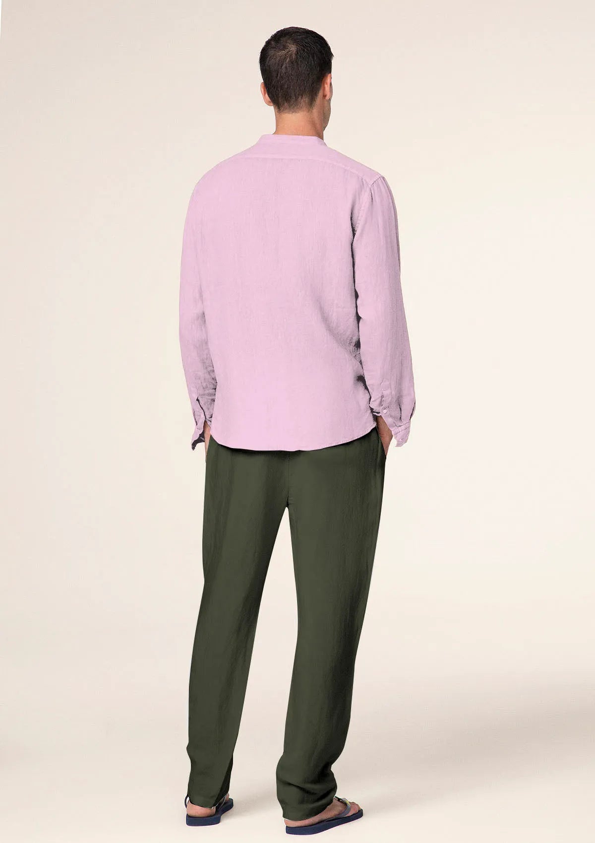 Men's trousers F**K Military green M01PL43-MG