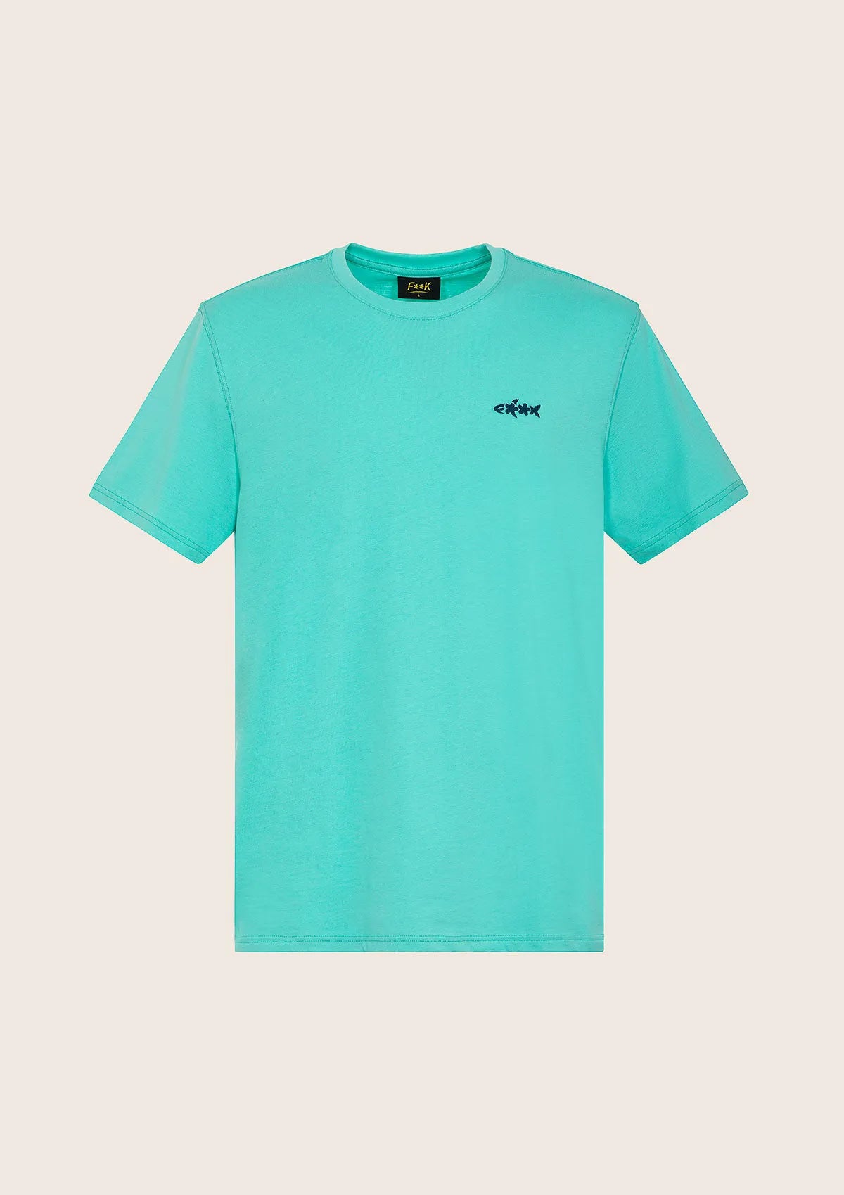 Men's T-shirt F**K Water green m01s70-AQ