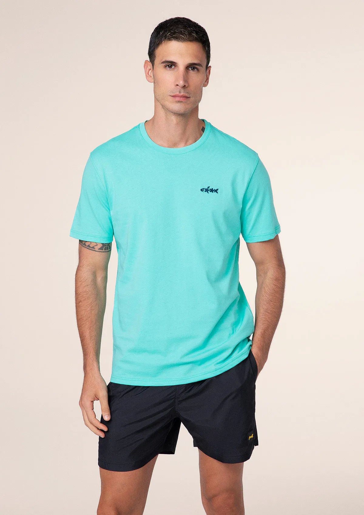 Men's T-shirt F**K Water green m01s70-AQ