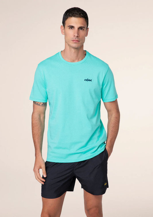 Men's T-shirt F**K Water green m01s70-AQ