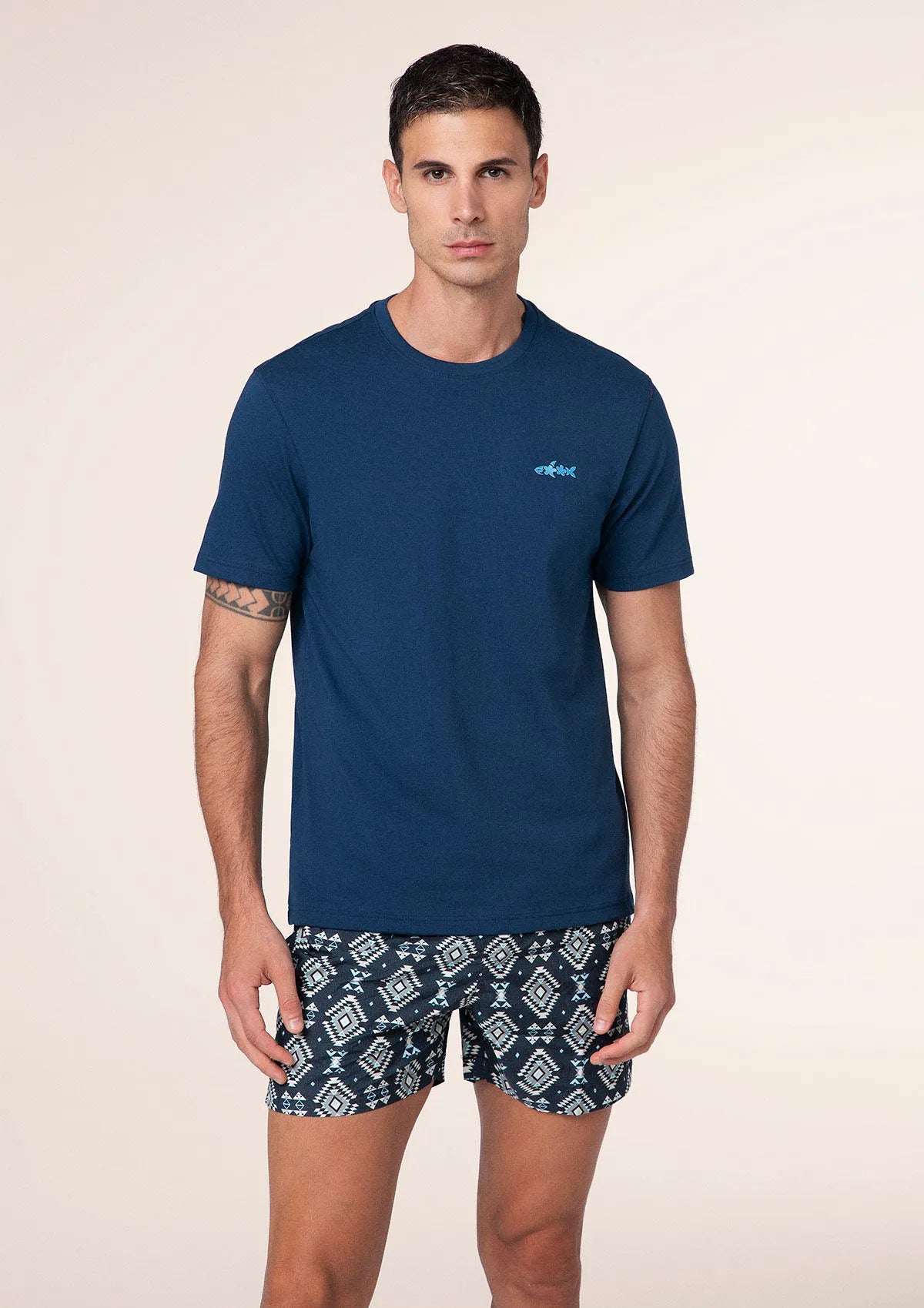 Men's T-shirt F**K Blue M01TS70-BU