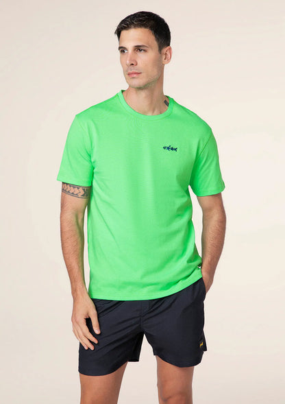 Men's T-shirt F**K Fluo Green M01TS70-FG