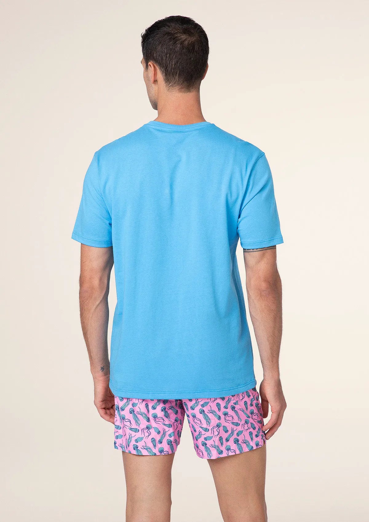 Men's T-shirt F**K Turquoise m01ts70-tq