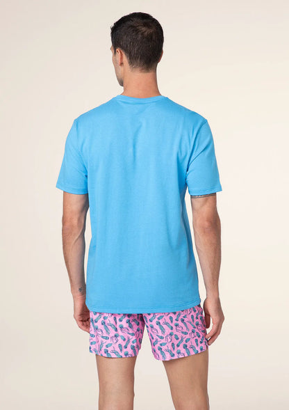 Men's T-shirt F**K Turquoise m01ts70-tq