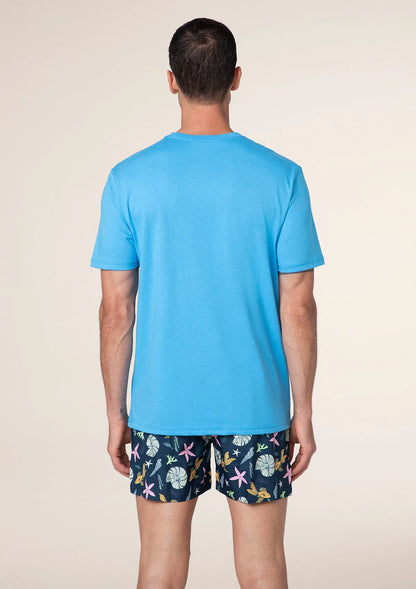 Men's T-shirt F**K Turquoise m01ts72-tq
