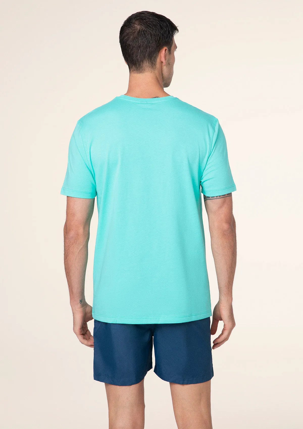 Men's T-shirt F**K Water green m01ts74-AQ