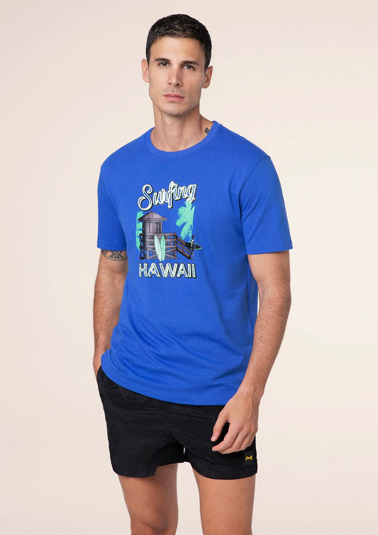 Men's T-shirt F**K Royal M01TS74-Ry