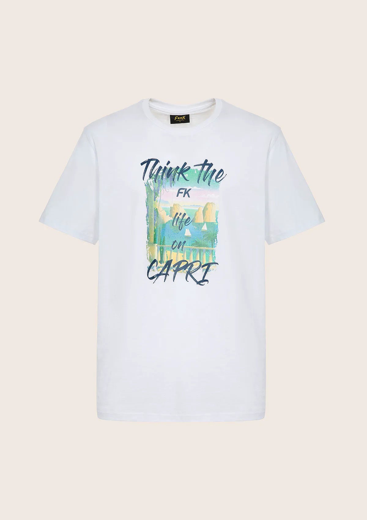 Men's T-shirt F**K White M01TS81-WH