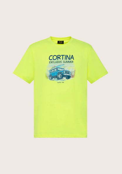 Men's T-shirt F**K Fluo yellow m01s86-fy