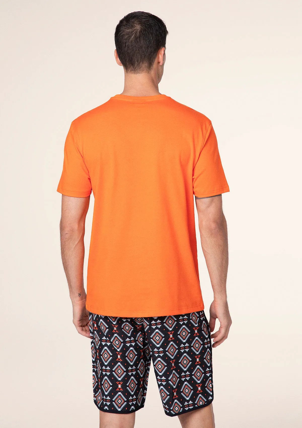 Men's T-shirt F**K Orange m01s90-organ