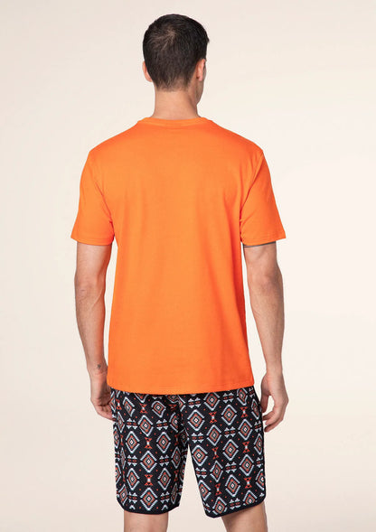Men's T-shirt F**K Orange m01s90-organ