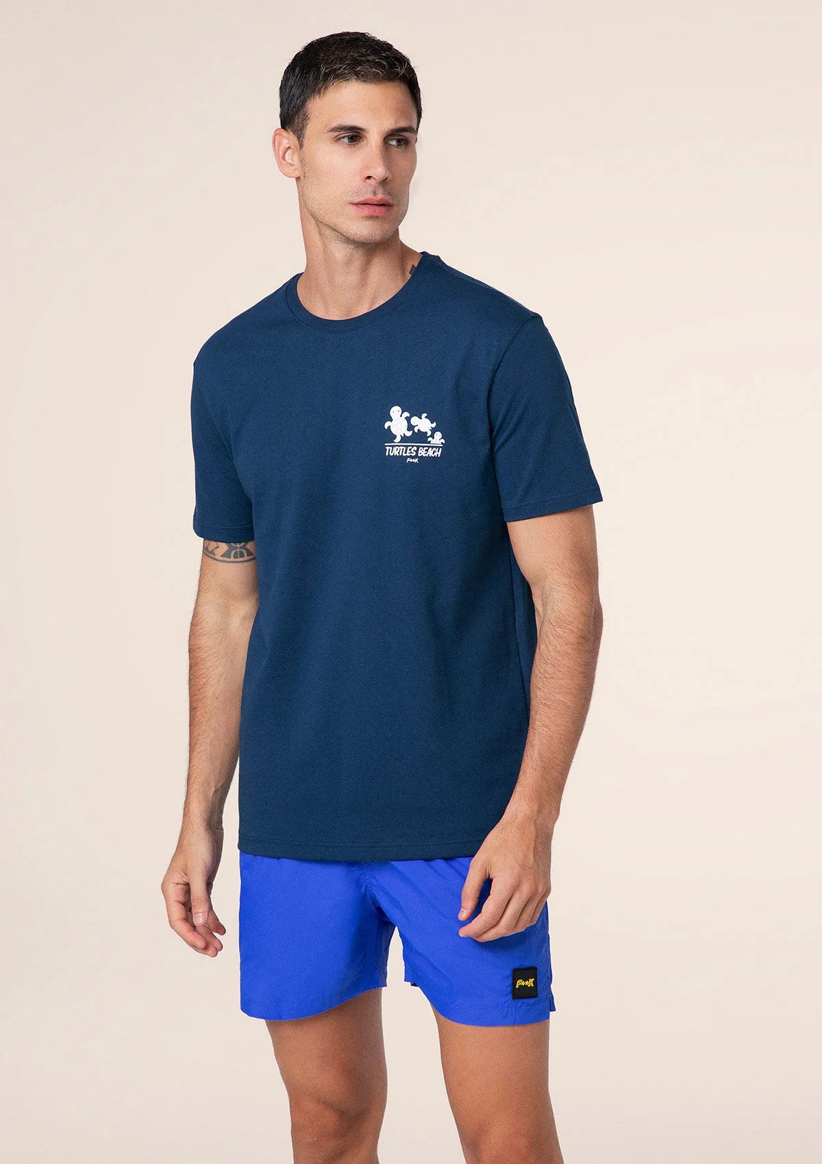 Men's T-shirt F**K Blue M01TS93-BU