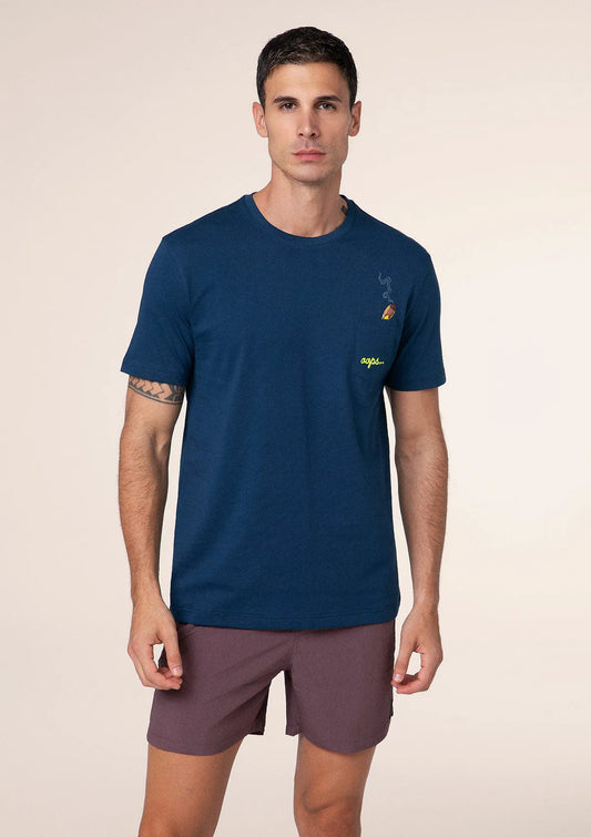 Men's T-shirt F**K Blue M01TS94-BU