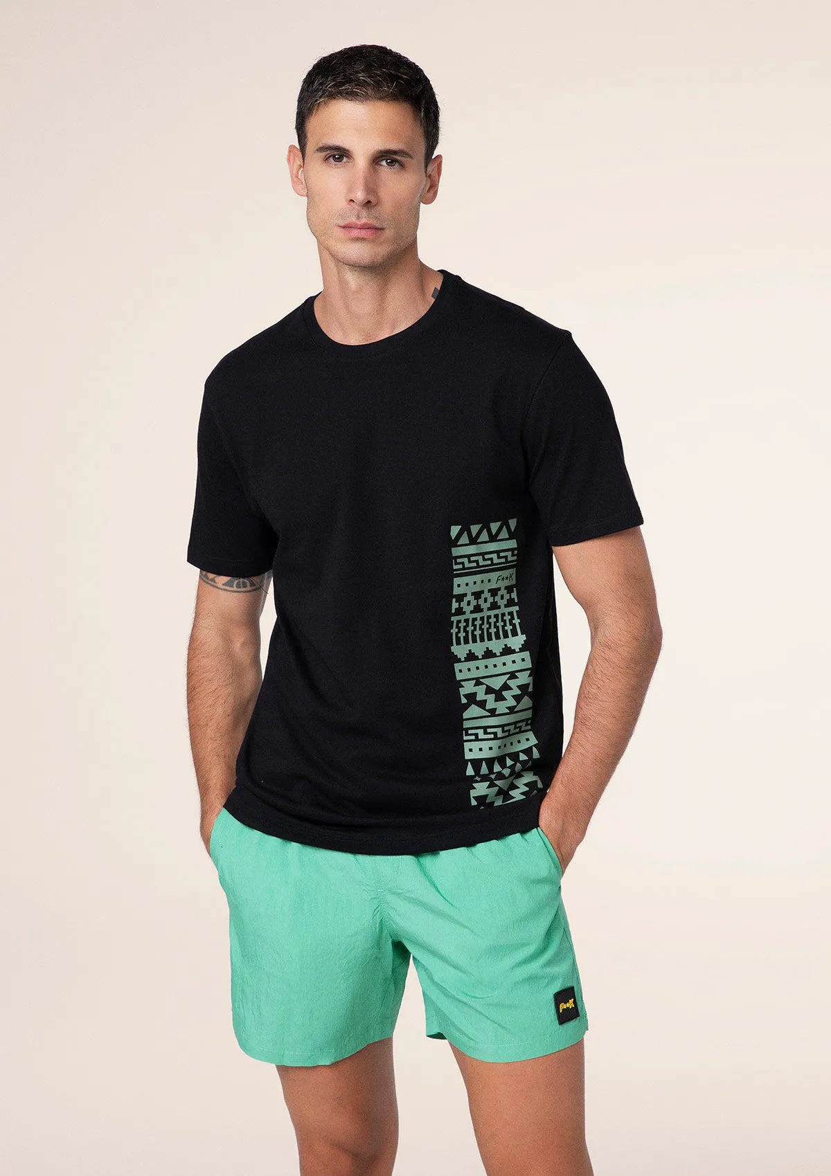 Men's T-shirt F**K Black M01TS95-BK
