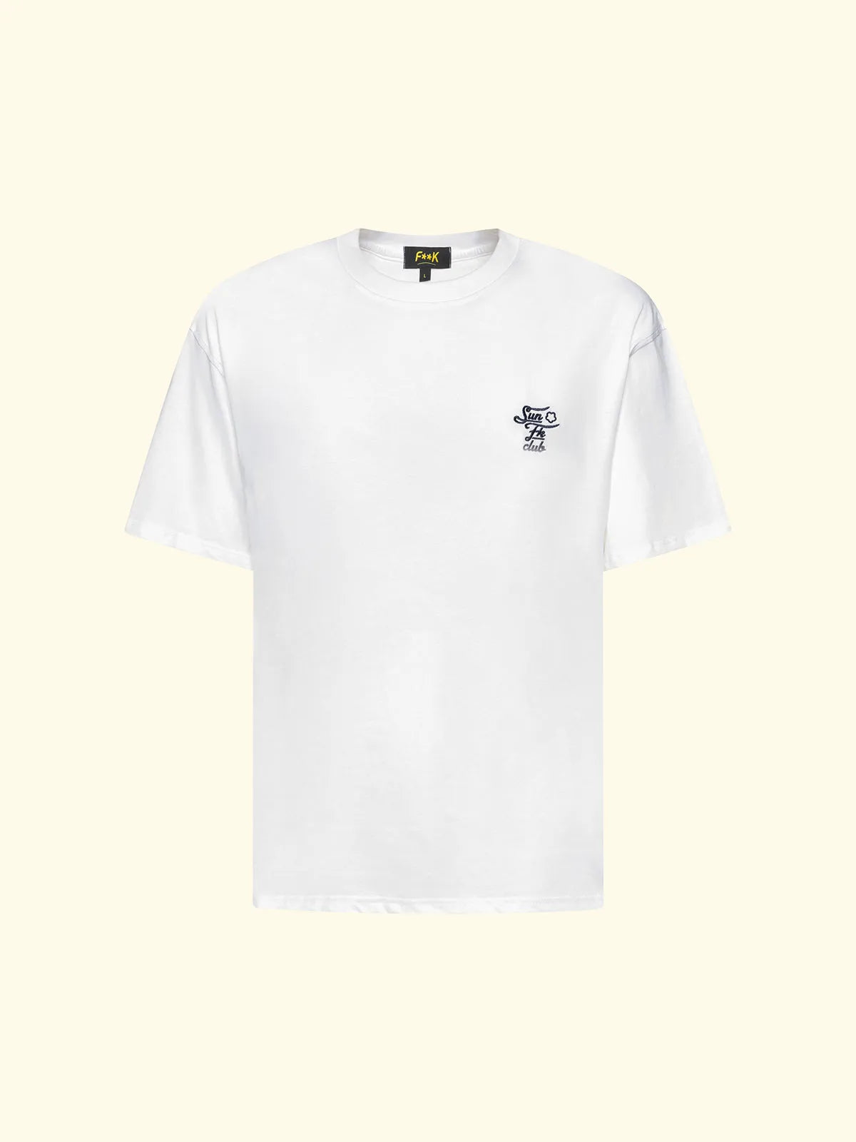 Men's T-Shirt F**K White SM6001-WH