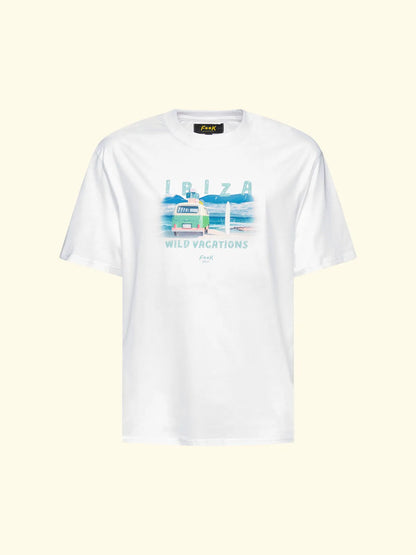 Men's T-Shirt F**K White SM6008-WH