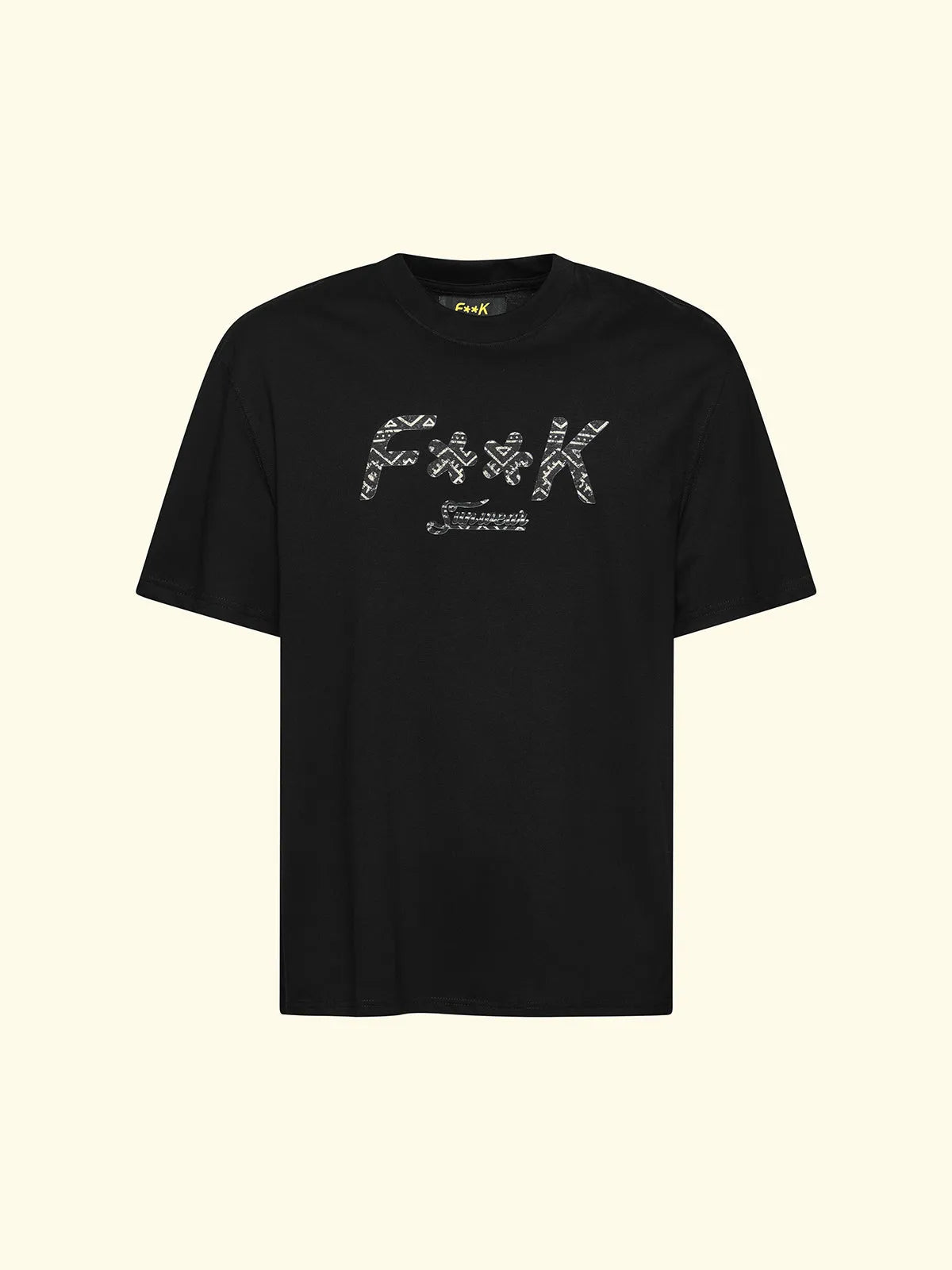 Men's T-Shirt F**K Black SM6011-BK