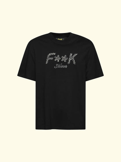 Men's T-Shirt F**K Black SM6011-BK