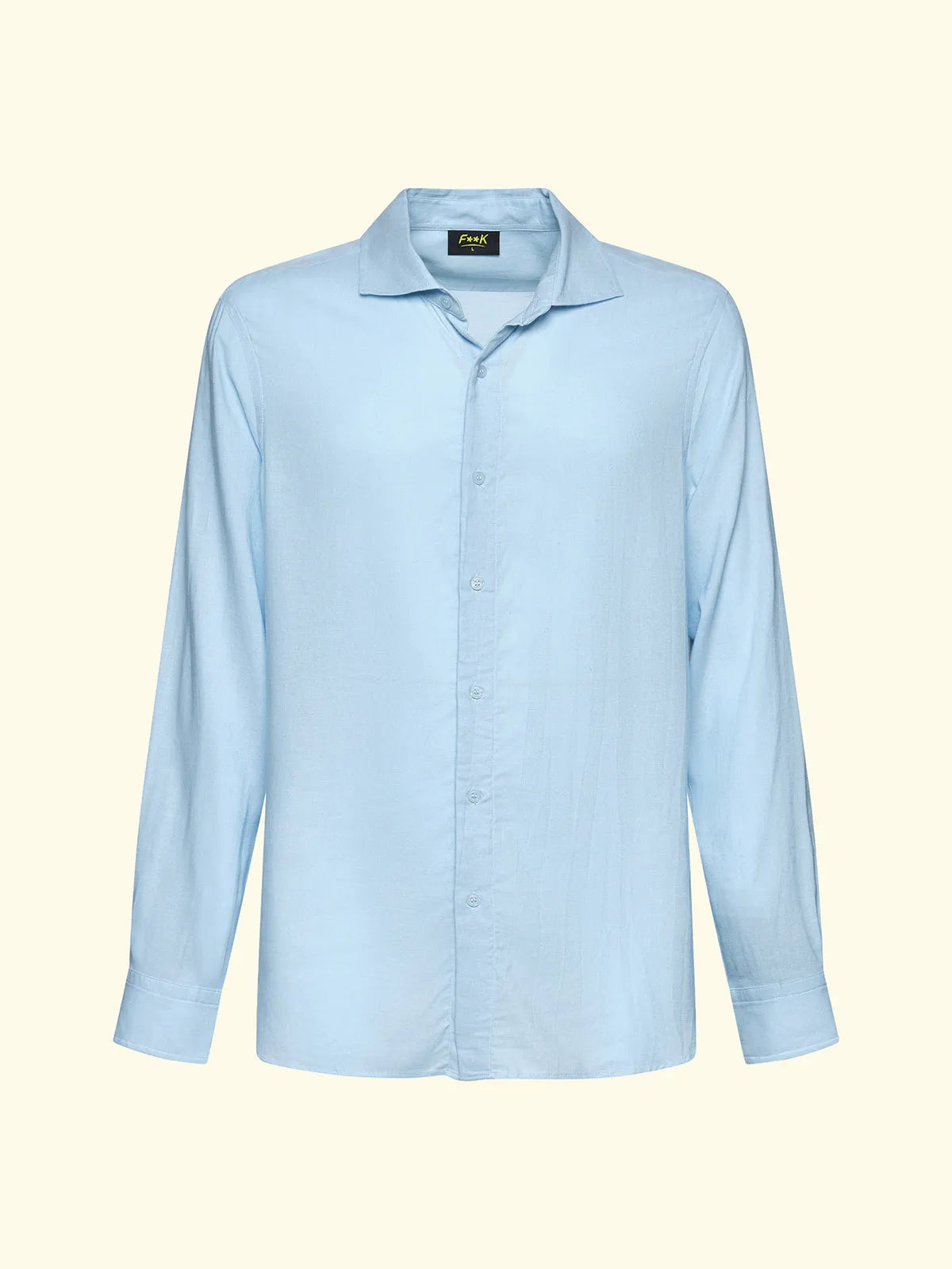 Men's shirt F**K Celeste SM7000-CL